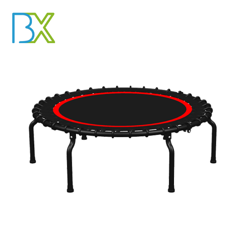 Foldable Mini Trampoline Rebounder Max Load 300lbs